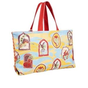 Alemais Emilio Beach Tote - multi. O/S. NWT.